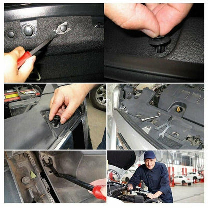 🔧🚗 طقم تثبيت للسيارة 630 قطعة – تشكيلة مشابك سيارات عالمية 📦