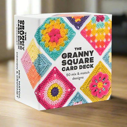 🧶 بطاقات مربعات الجدة • 50 نمط كروشيه إبداعي ✨